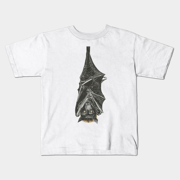 Fruit Bat Kids T-Shirt by Créa'RiBo